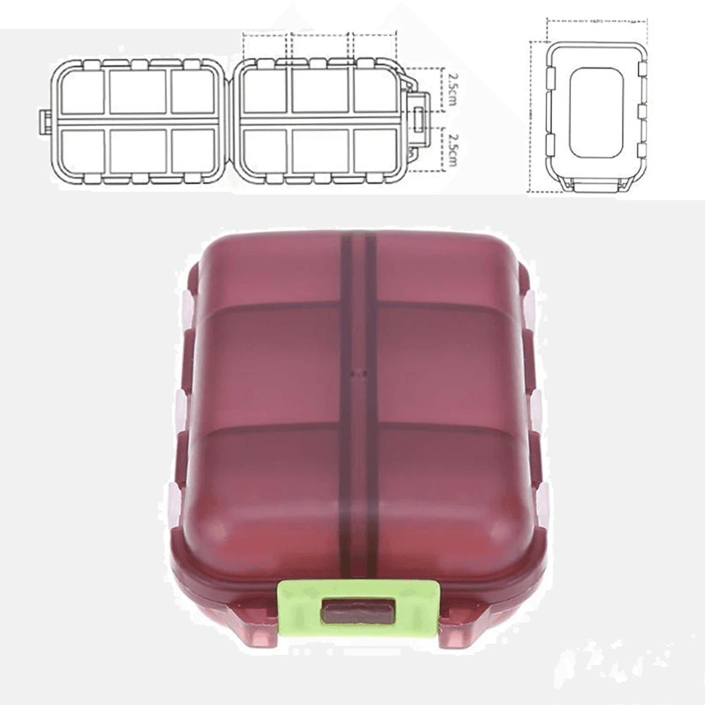 boite-a-compartiments-en-plastique-rouge
