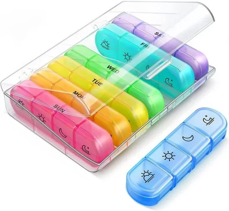 organisateur de médicaments hebdomadaire